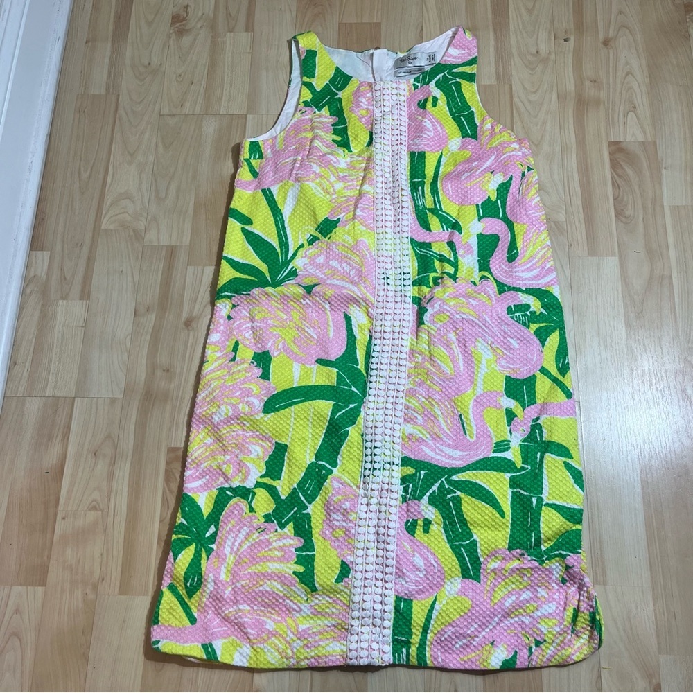 Lilly Pulitzer Fan Dance Dress 20th Anniversary Target Girls Size XL 14/16